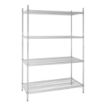 Picture of Vogue 4 Tier Wire Shelving Kit 1220x610mm - U257