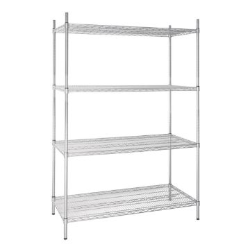 Picture of Vogue 4 Tier Wire Shelving Kit 1220x610mm