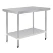 Picture of Vogue Stainless Steel Prep Table 1200mm - T376