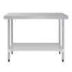 Picture of Vogue Stainless Steel Prep Table 1200mm - T376
