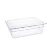 Picture of Vogue Polycarbonate 1/2 Gastronorm Container 100mm Clear - U229