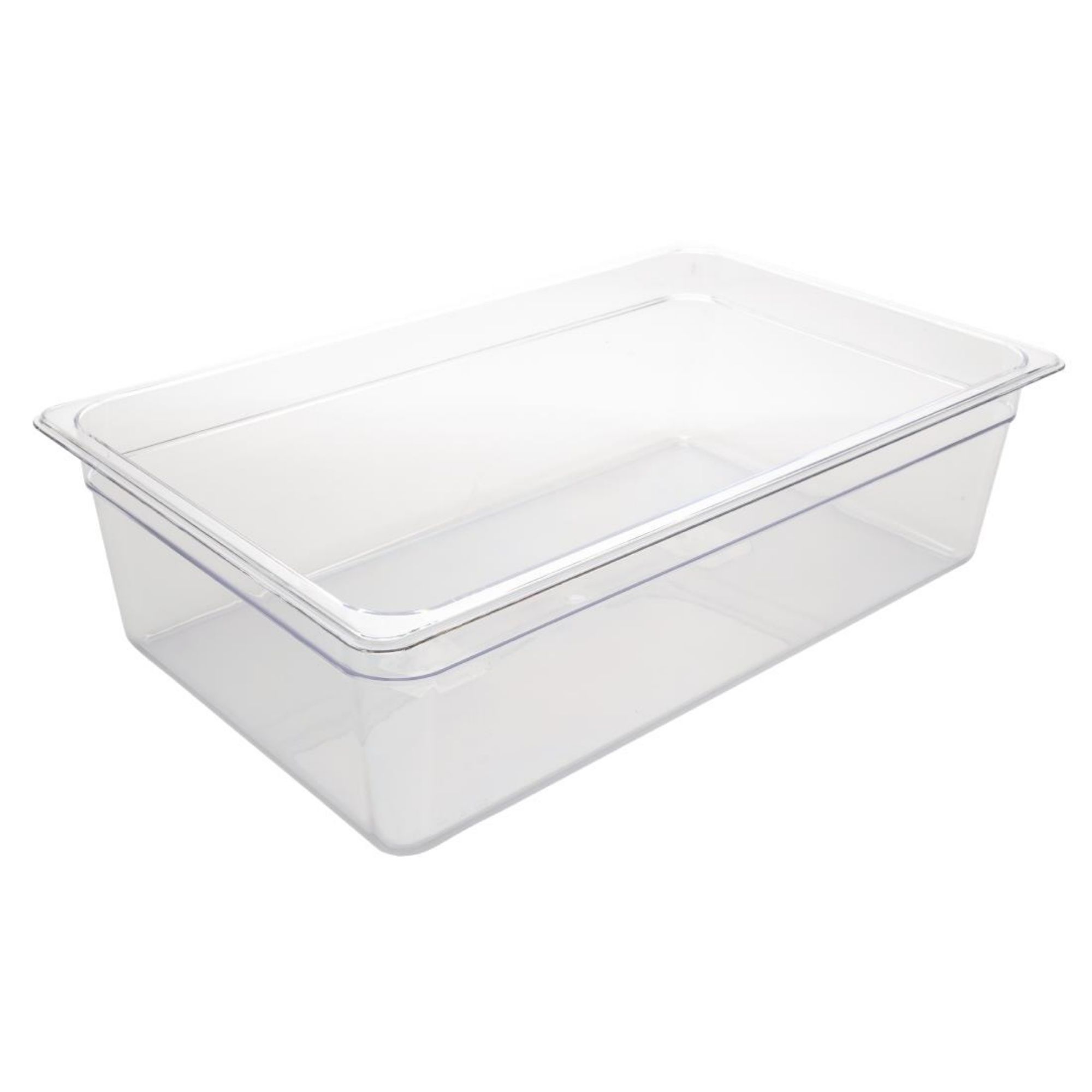 Picture of Vogue Polycarbonate 1/1 Gastronorm Container 150mm Clear - U226