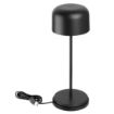 Picture of Olympia Siena Table Lamp Round Dome Black 300mm - HZ208