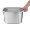 Picture of Vogue Stainless Steel 1/2 Gastronorm Tray 200mm - K932
