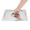 Picture of Vogue Stainless Steel 1/2 Gastronorm Lid - K931
