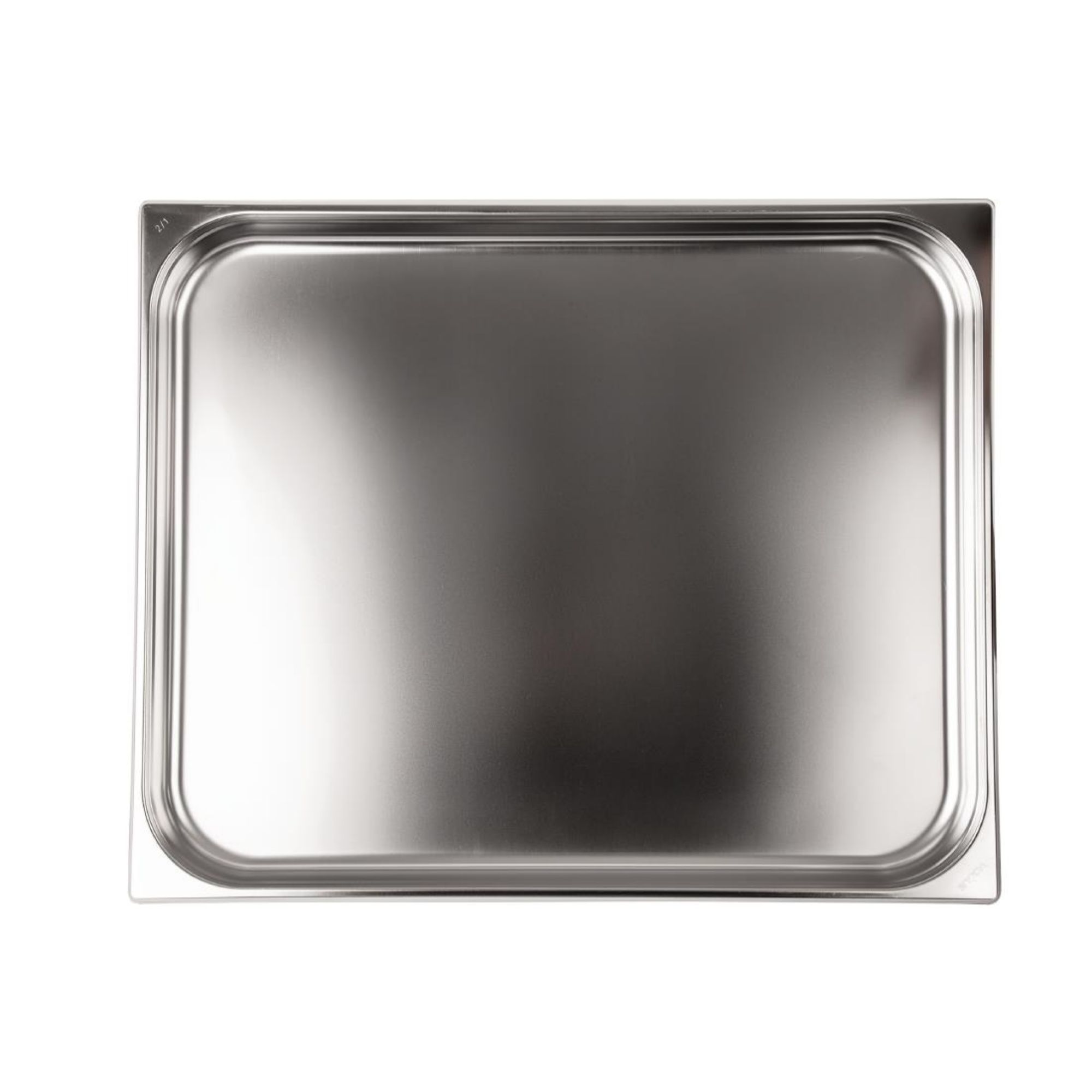 Picture of Vogue Stainless Steel 2/1 Gastronorm Tray 40mm