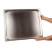Picture of Vogue Stainless Steel 2/1 Gastronorm Tray 40mm - K801