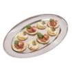 Picture of Olympia Stainless Steel Oval Serving Tray 400mm - K365