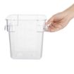 Picture of Hygiplas Polycarbonate Square Storage Container 3.5Ltr - HY401