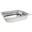 Picture of Vogue Stainless Steel 2/3 Gastronorm Tray 65mm - K811