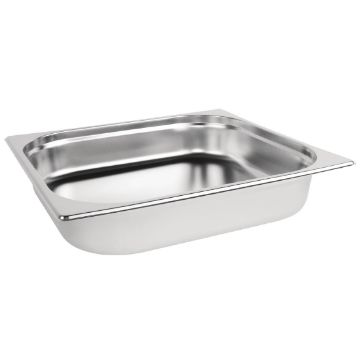 Picture of Vogue Stainless Steel 2/3 Gastronorm Tray 65mm