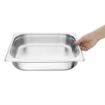 Picture of Vogue Stainless Steel 2/3 Gastronorm Tray 65mm - K811