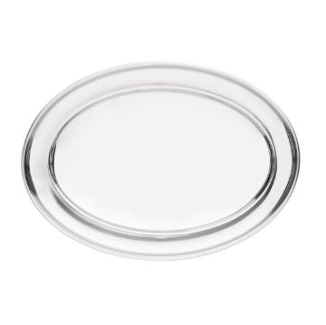 Picture of Olympia Stainless Steel Oval Serving Tray 220mm
