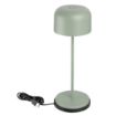 Picture of Olympia Siena Table Lamp Round Dome Sage 300mm - HZ210