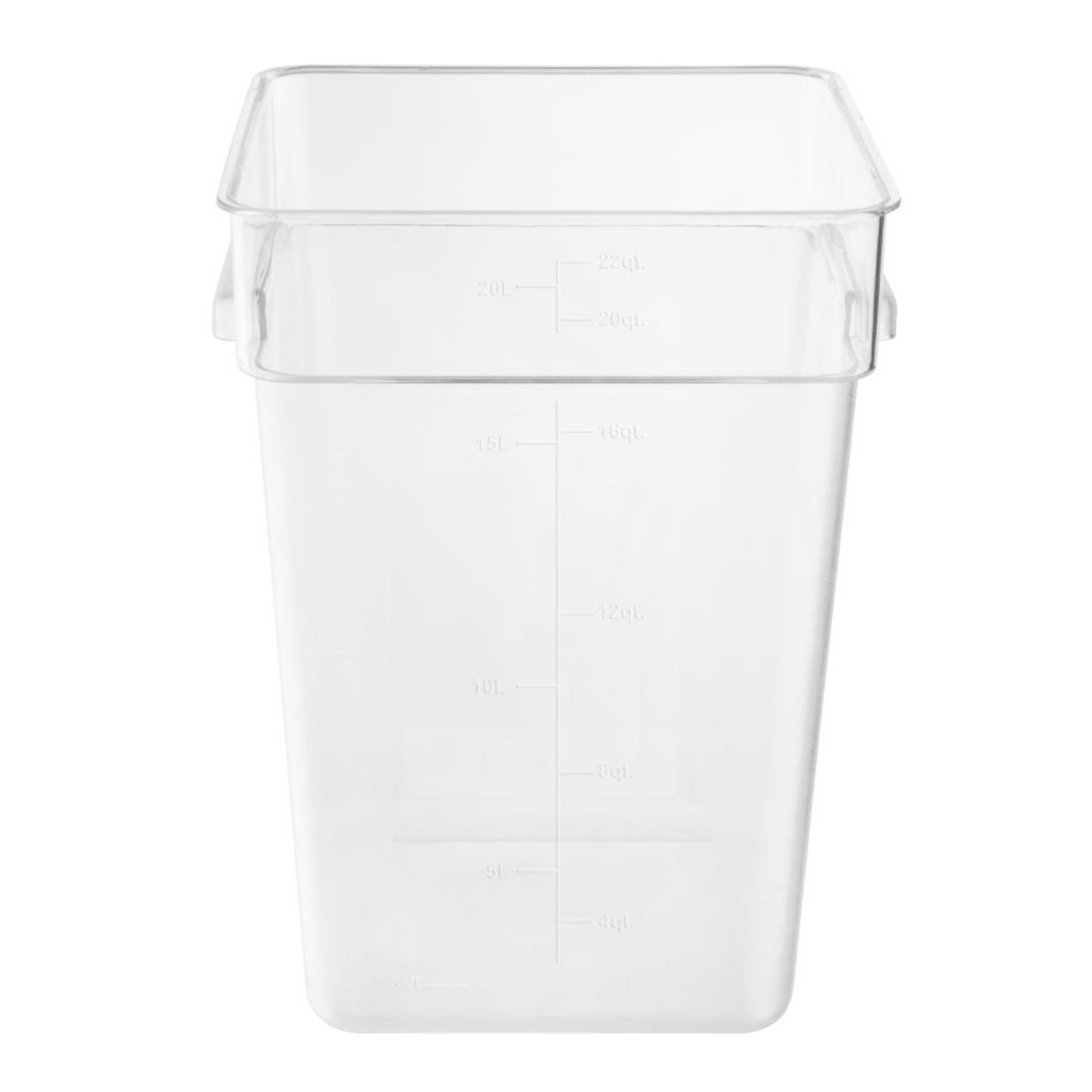 Picture of Hygiplas Polycarbonate Square Storage Container 20Ltr