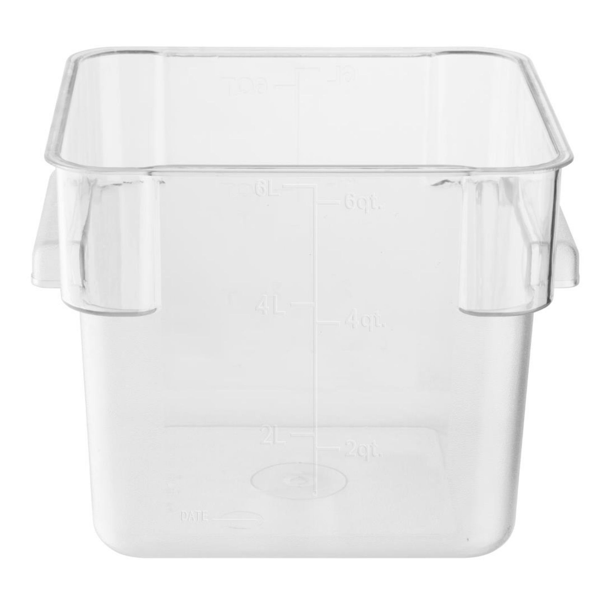 Picture of Hygiplas Polycarbonate Square Storage Container 5.5Ltr
