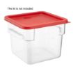 Picture of Hygiplas Polycarbonate Square Storage Container 5.5Ltr - HY402