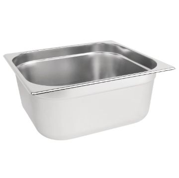 Picture of Vogue Stainless Steel 2/3 Gastronorm Tray 150mm