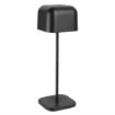 Picture of Olympia Lucca Table Lamp Squared Dome Black 300mm - HZ212
