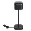 Picture of Olympia Lucca Table Lamp Squared Dome Black 300mm - HZ212