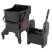 Picture of Jantex 21Ltr Tall Mop Bucket and Wringer - Red Print - HW636