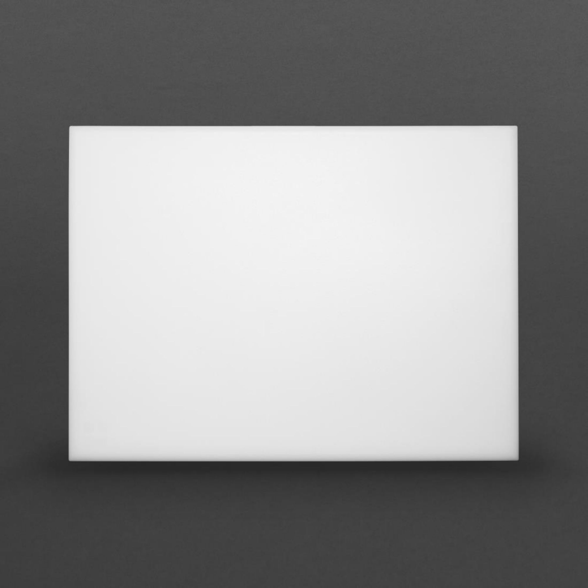 Picture of Hygiplas Thick High Density White Chopping Board Large 600x450x25mm