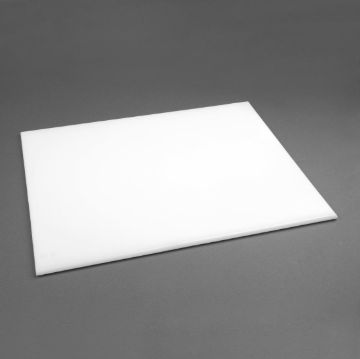 Picture of Hygiplas High Density White Chopping Board Large 600x450x12mm