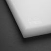 Picture of Hygiplas Thick High Density White Chopping Board Large 600x450x25mm - J044