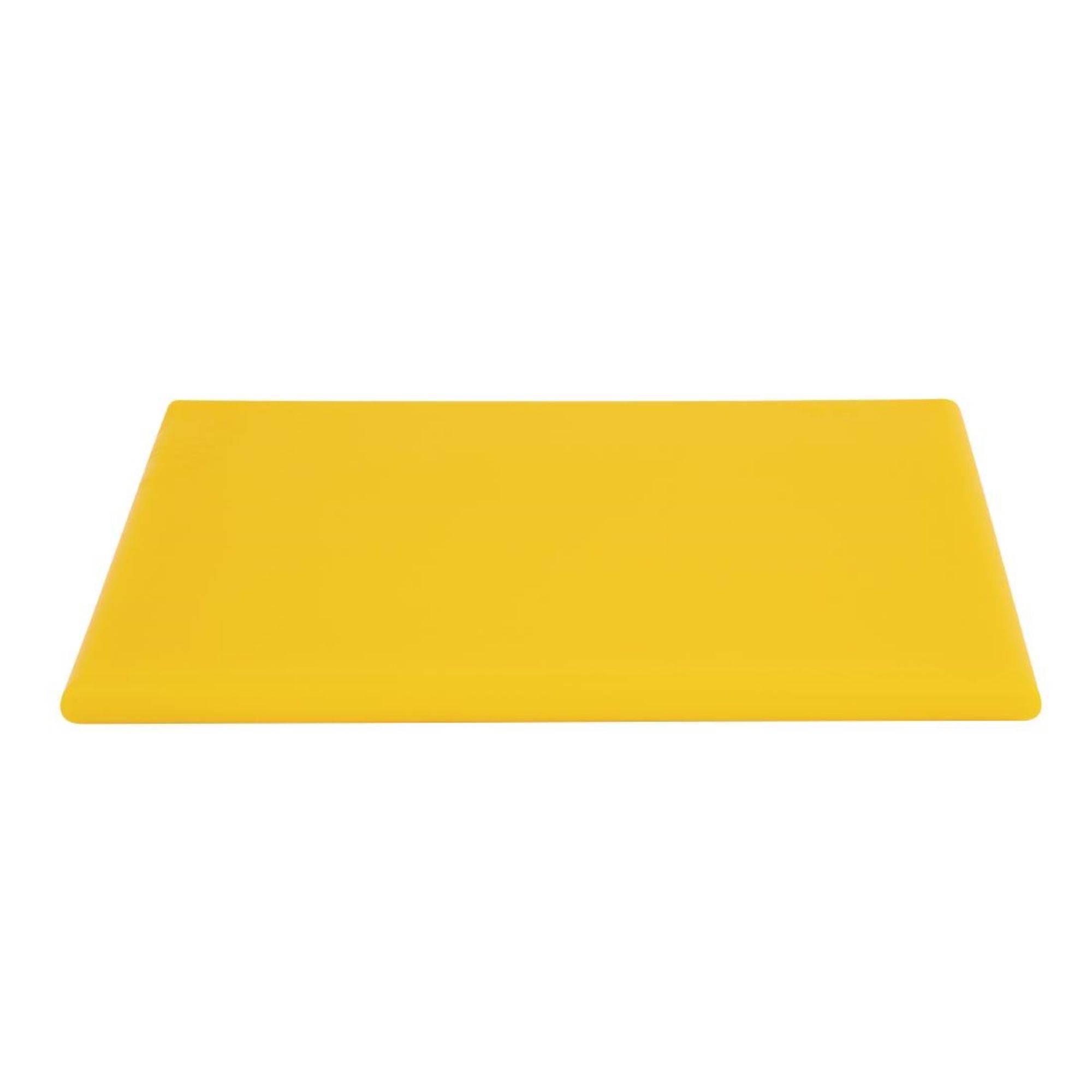 Picture of Hygiplas Thick High Density Yellow Chopping Board Standard 450x300x25mm