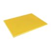Picture of Hygiplas Thick High Density Yellow Chopping Board Large 600x450x25mm - J045