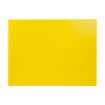 Picture of Hygiplas Thick High Density Yellow Chopping Board Large 600x450x25mm - J045
