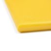 Picture of Hygiplas Thick High Density Yellow Chopping Board Large 600x450x25mm - J045