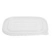Picture of Fiesta Recyclable PET Lids for Rectangular Containers (300 Pack) - HW626