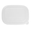 Picture of Fiesta Recyclable PET Lids for Rectangular Containers (300 Pack) - HW626