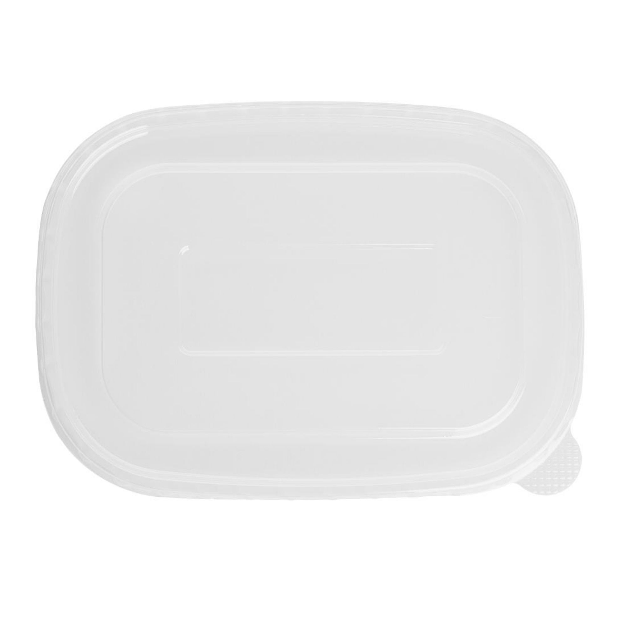 Picture of Fiesta Recyclable PET Lids for Rectangular Containers (300 Pack)