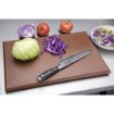 Picture of Hygiplas Thick High Density Brown Chopping Board Standard 450x300x25mm - J035