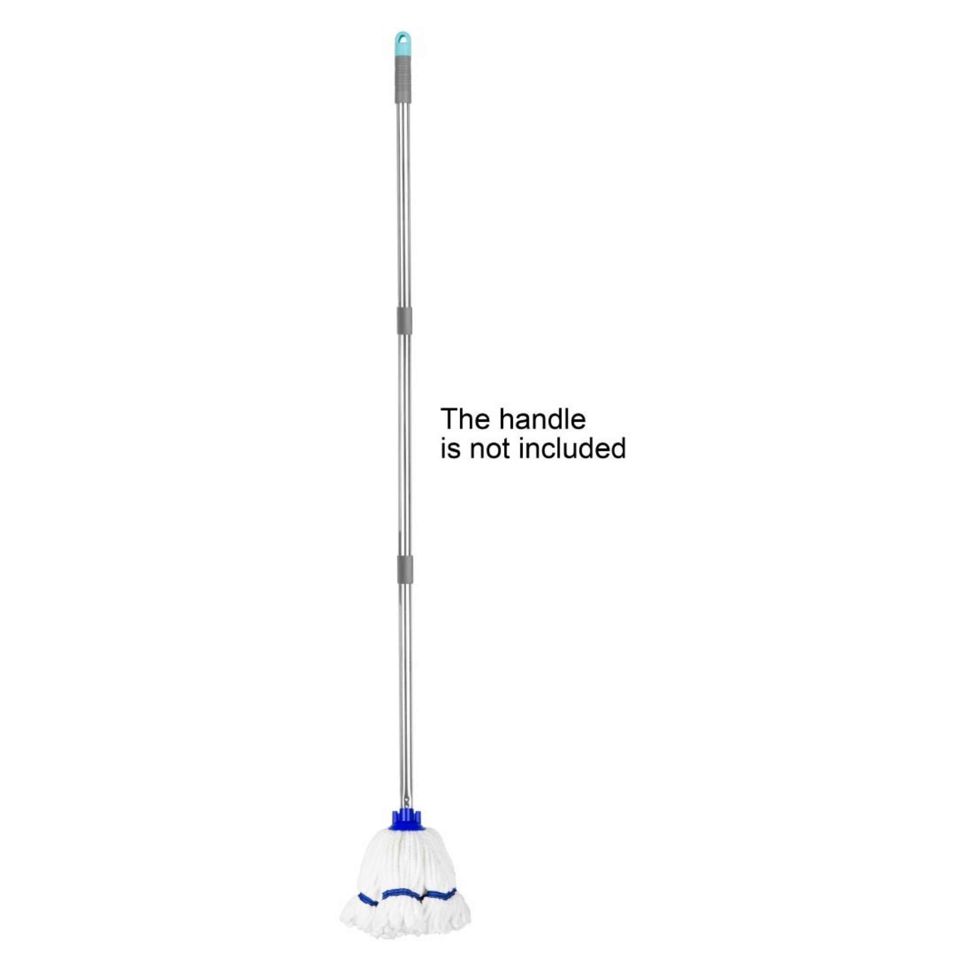 Picture of Jantex Microfibre Mop Head Blue Stripe 150g