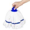 Picture of Jantex Microfibre Mop Head Blue Stripe 150g - HX250