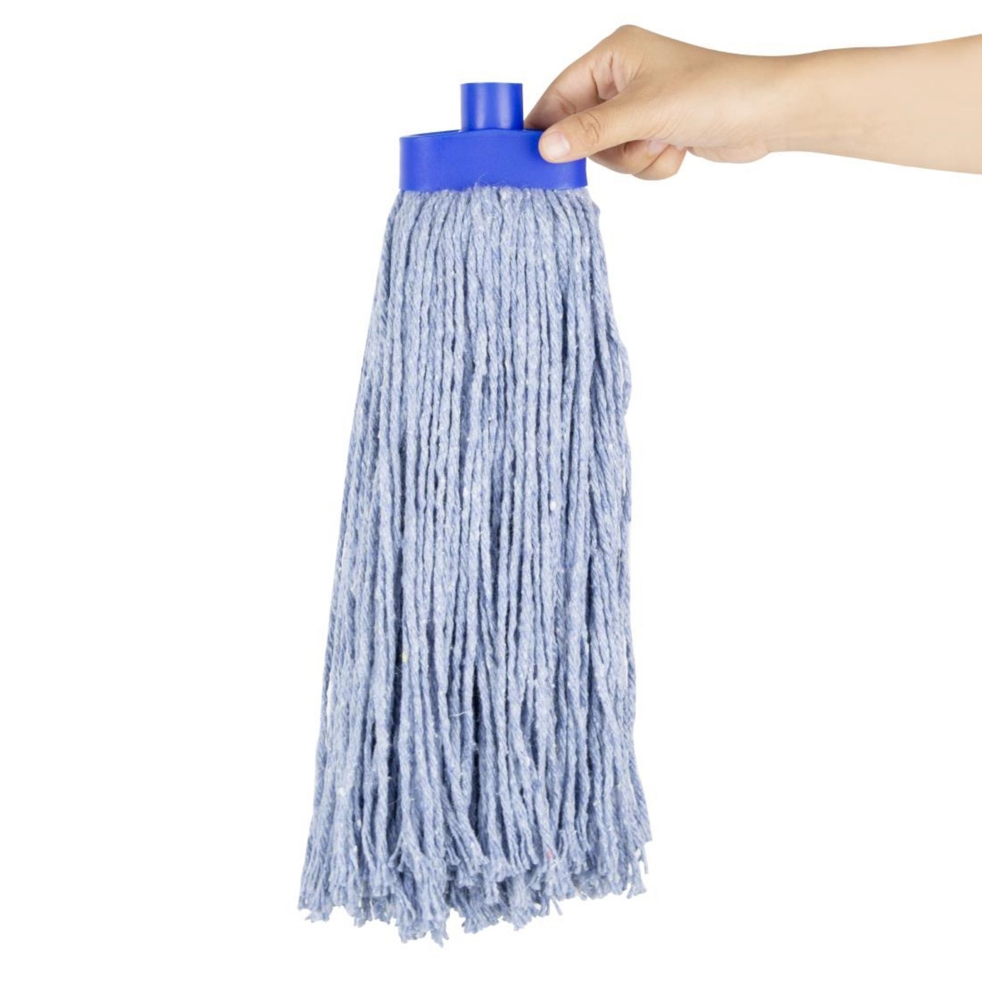 Picture of Jantex Kentucky Mop Head Blue 450g