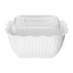 Picture of Olympia Kristallon Small Salad Crock - White - HY807