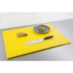 Picture of Hygiplas High Density Yellow Chopping Board Large 600x450x12mm - J021