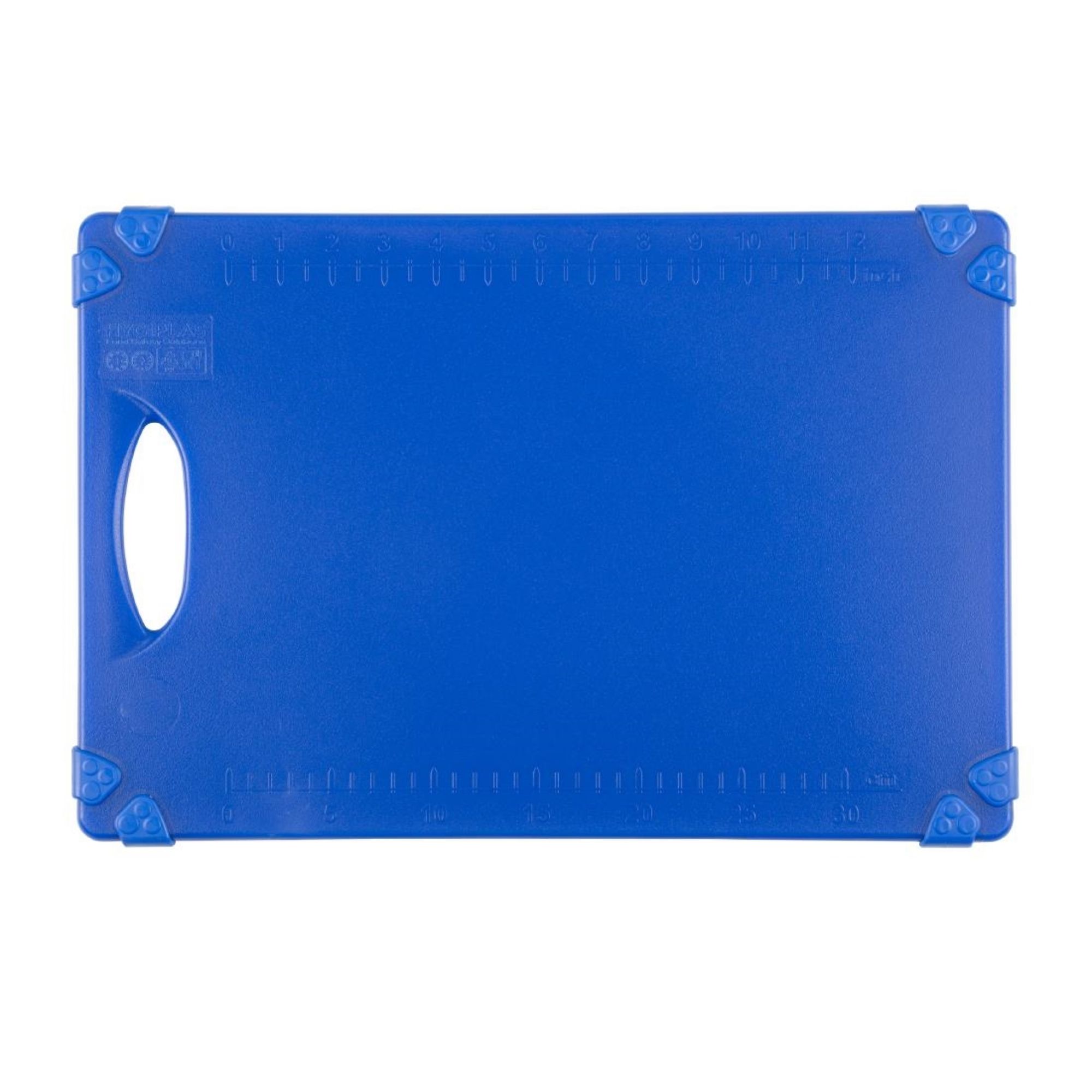 Picture of Hygiplas Commercial Grip Chopping Board Blue 458x306mm