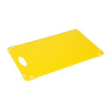 Picture of Hygiplas Commercial Grip Chopping Board Yellow 458x306mm