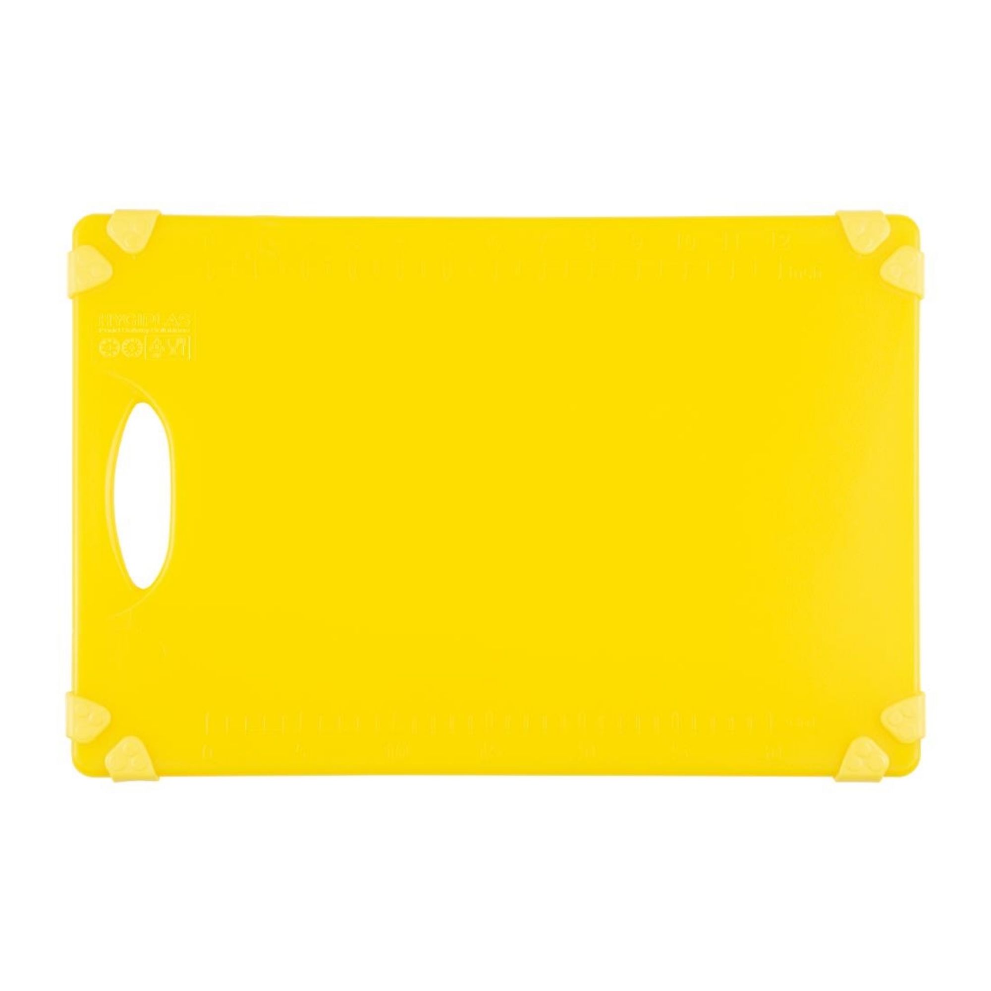 Picture of Hygiplas Commercial Grip Chopping Board Yellow 458x306mm
