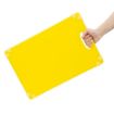 Picture of Hygiplas Commercial Grip Chopping Board Yellow 458x306mm - HW007