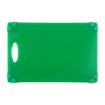 Picture of Hygiplas Commercial Grip Chopping Board Green 458x306mm - HW004