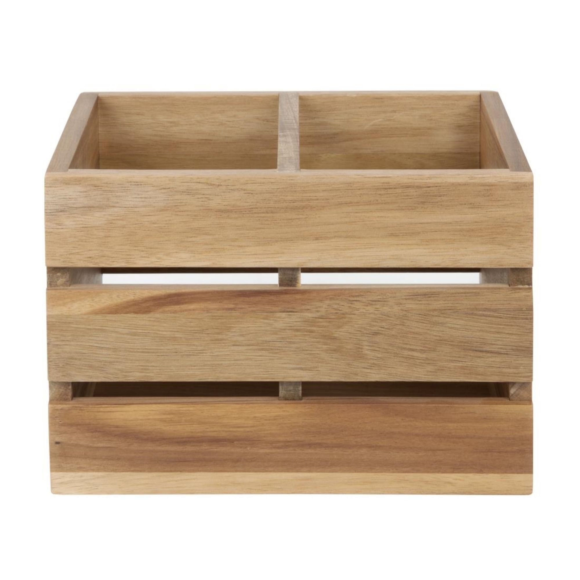 Picture of Olympia Table Organiser Acacia Wood 210x160x150mm