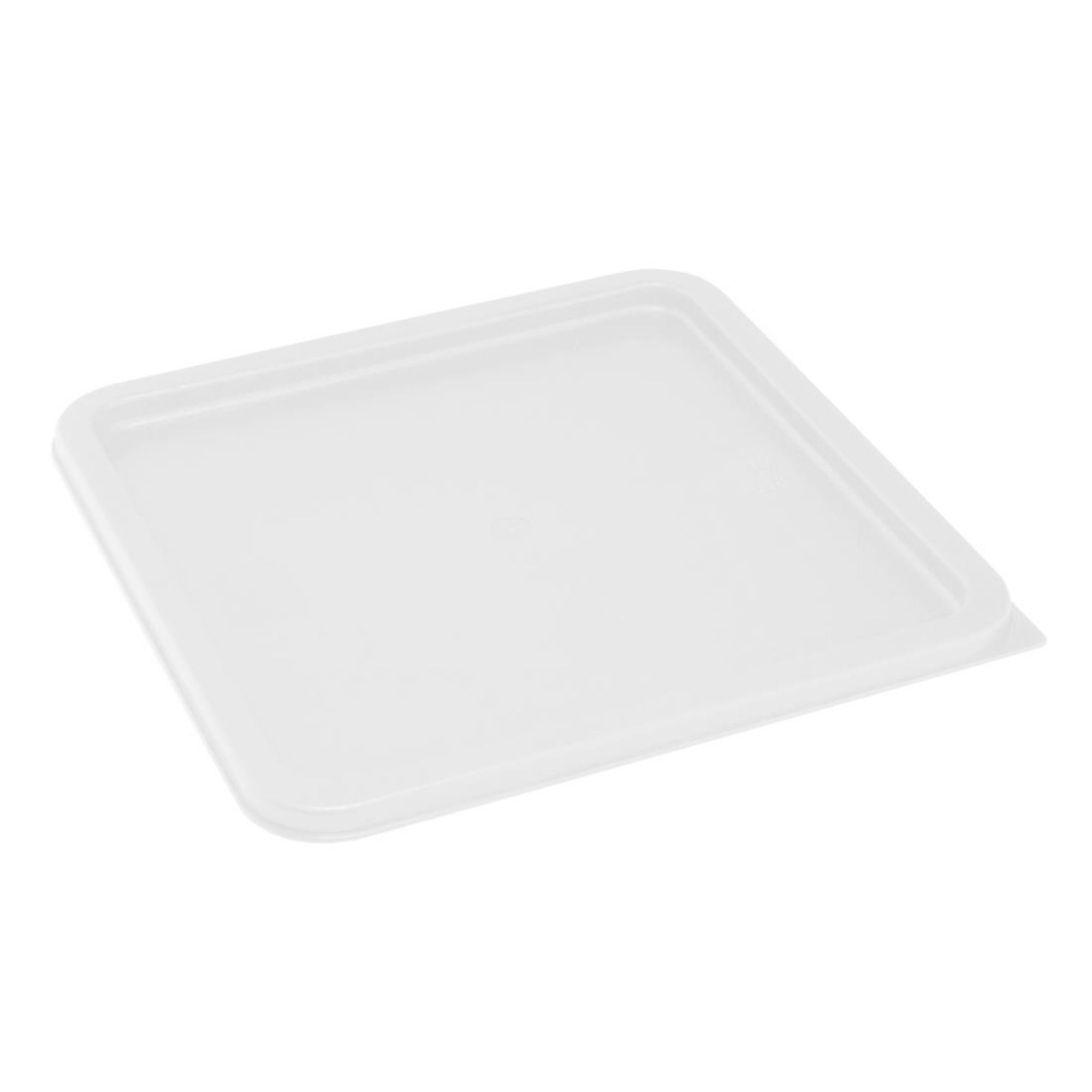 Picture of Hygiplas Square Food Storage Container Lid White Large - HY418