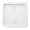 Picture of Hygiplas Square Food Storage Container Lid White Large - HY418