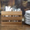 Picture of Olympia Table Organiser Acacia Wood 210x160x150mm - HX387